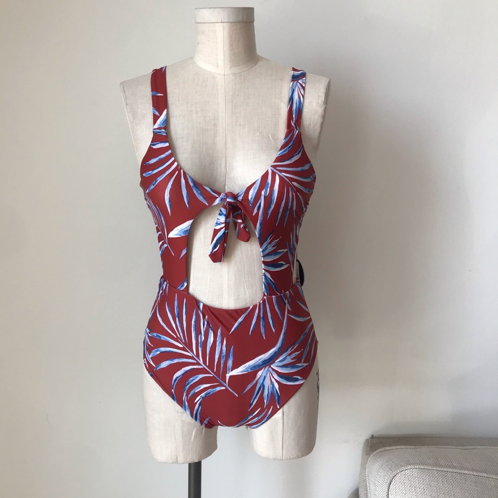 Amuse Society Touch Me Not One Piece Swimsuit